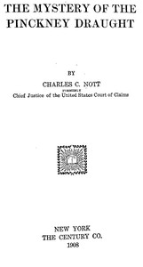 Cover of The Mystery of the Pinckney Draught