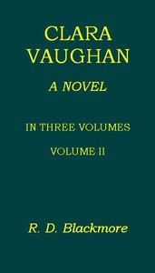 Cover of Clara Vaughan, Volume 2 (of 3)
