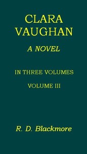 Cover of Clara Vaughan, Volume 3 (of 3)