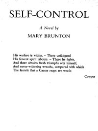 Cover of Self-control: A Novel