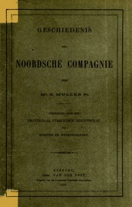 Cover of Geschiedenis der Noordsche Compagnie