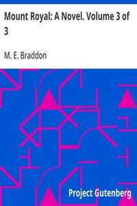 Cover of Mount Royal: A Novel. Volume 3 of 3