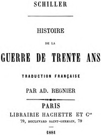 Cover of Histoire de la Guerre de Trente Ans