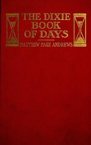 Cover of The Dixie Book of Days