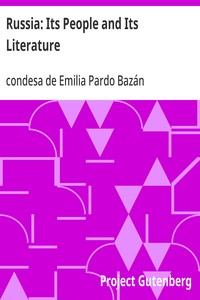 Cover of Russia: Its People and Its Literature