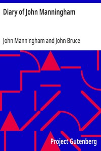 Cover of Diary of John Manningham Of the Middle Temple, and of Bradbourne, Kent, Barrister‑at‑Law, 1602-1603