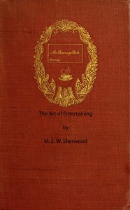 Cover of The Art of Entertaining