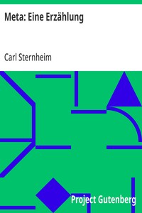 Cover of Meta: Eine Erzählung