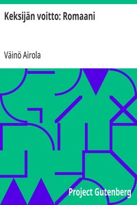 Cover of Keksijän voitto: Romaani