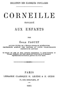 Cover of Corneille expliqué aux enfants
