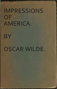 Cover of Impressions of America