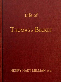 Cover of Life of Thomas à Becket