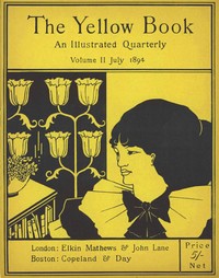 Cover of The yellow book, an illustrated quarterly. Vol. 2, July 1894