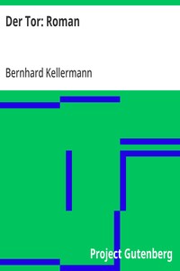Cover of Der Tor: Roman