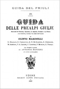 Cover of Guida delle Prealpi Giulie Distretti di Gemona, Tarcento, S. Daniele, Cividale e S. Pietro