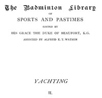 Cover of Yachting, Vol. 2