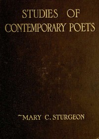 Cover of Studies of Contemporary Poets