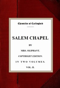 Cover of Salem Chapel, v. 2/2