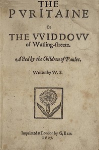 Cover of The Puritan Widow