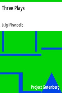Cover of Three Plays