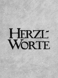 Cover of Herzl-Worte