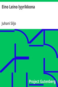 Cover of Eino Leino lyyrikkona