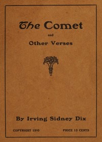 Cover of The Comet, and Other Verses