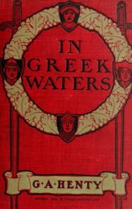 Cover of In Greek Waters: A Story of the Grecian War of Independence