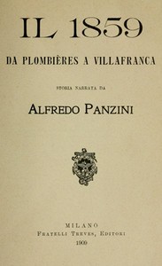 Cover of Il 1859 da Plombières a Villafranca