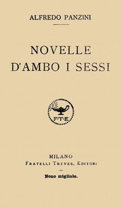 Cover of Novelle d'ambo i sessi