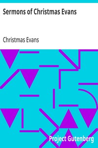 Cover of Sermons of Christmas Evans