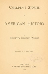 Cover of Children's Stories in American History