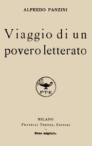 Cover of Viaggio di un povero letterato