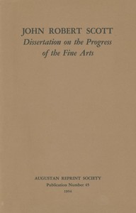Cover of Dissertation on the Progress of the Fine Arts