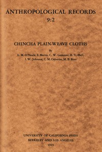 Cover of Chincha Plain-Weave Cloths