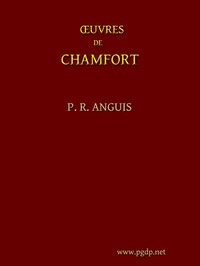 Cover of Œuvres Complètes de Chamfort (Tome 1) Recueillies et publiées avec une notice historique sur la vie et les écrits de l'auteur.