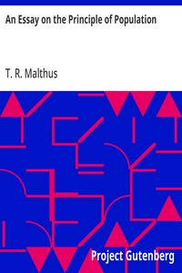 Cover of An Essay on the Principle of Population