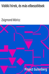 Cover of Vidéki hirek, és más elbeszélések