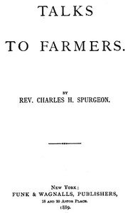 Cover of Talks to Farmers