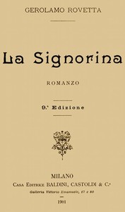 Cover of La Signorina: Romanzo
