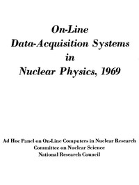 Cover of On-Line Data-Acquisition Systems in Nuclear Physics, 1969