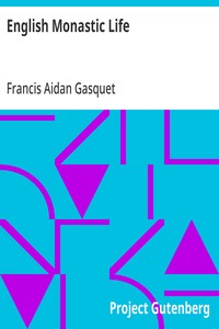 Cover of English Monastic Life