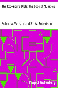 Cover of The Expositor's Bible: The Book of Numbers
