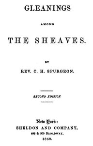 Cover of Gleanings among the Sheaves