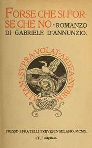Cover of Forse che sì forse che no