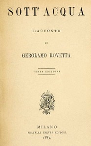 Cover of Sott'acqua: racconto