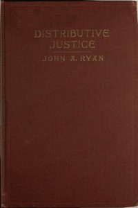 Cover of Distributive Justice: The Right and Wrong of Our Present Distribution of Wealth