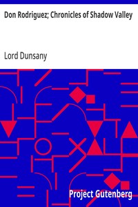 Cover of Don Rodriguez; Chronicles of Shadow Valley