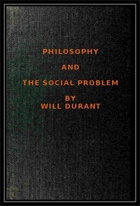 Cover of Philosophy and the Social Problem
