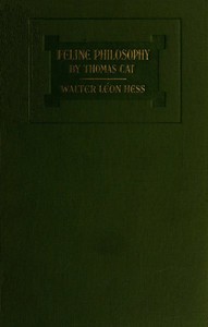 Cover of Feline Philosophy